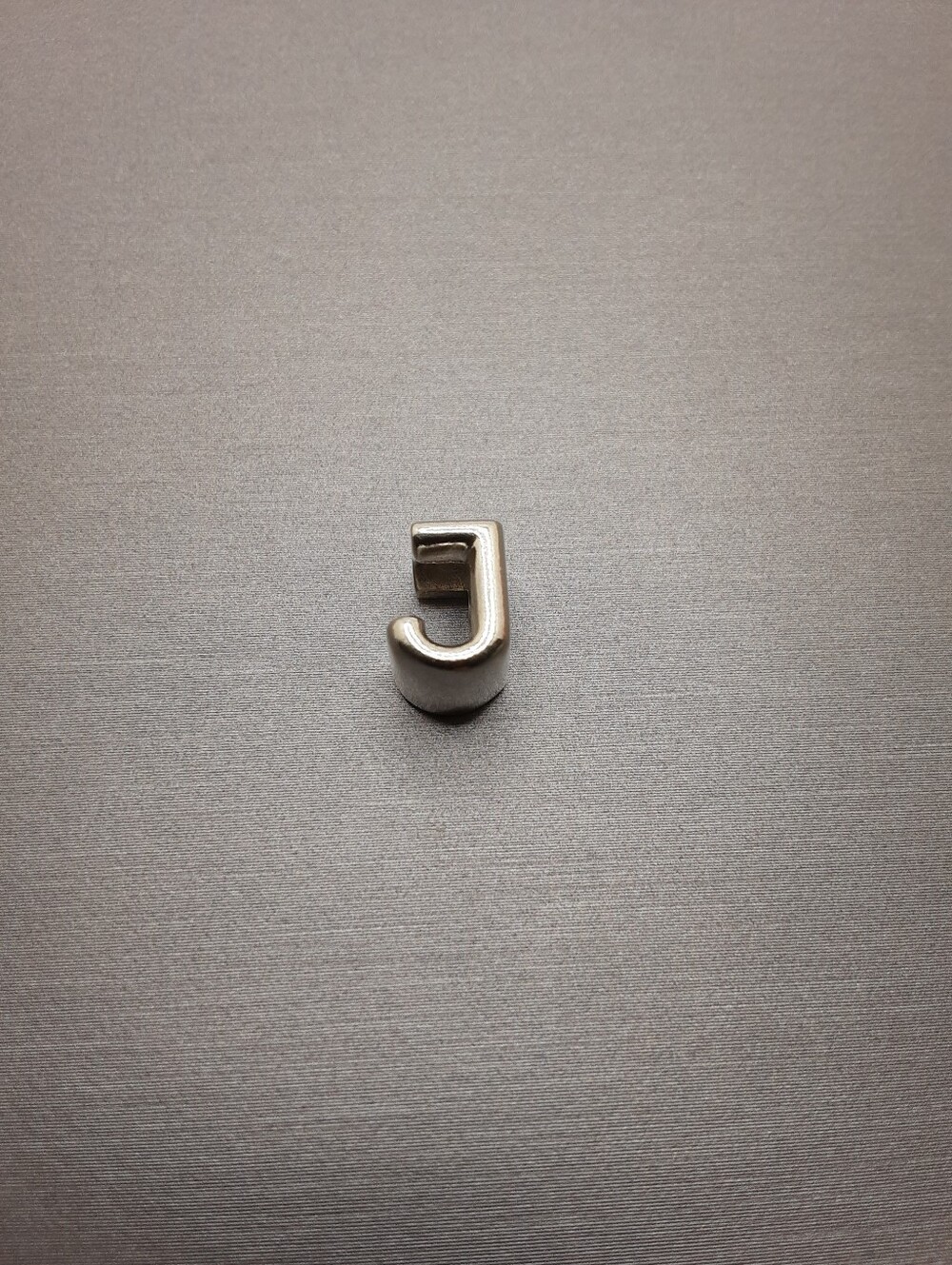 Authentic Pandora Letter J Alphabet Charm - Excellent Used Condition